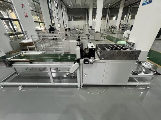 350-II Separated HEPA Filter Corrugated Machine Used For Aluminum Foil Forming