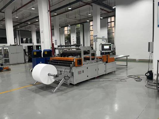 Computerized 300mm Pleat Height HEPA Mini Filter Pleating Machine Production Line