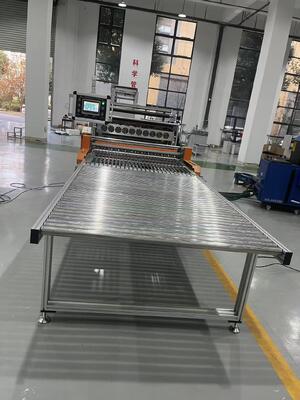 Computerized 300mm Pleat Height HEPA Mini Filter Pleating Machine Production Line