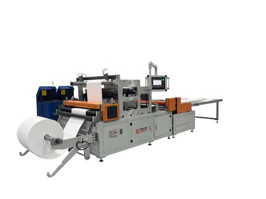 Computerized 300mm Pleat Height HEPA Mini Filter Pleating Machine Production Line