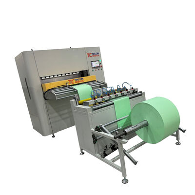 Seventh Generation 300mm Pleat Height Fully Automatic Pleating Production Line