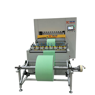Seventh Generation 300mm Pleat Height Fully Automatic Pleating Production Line