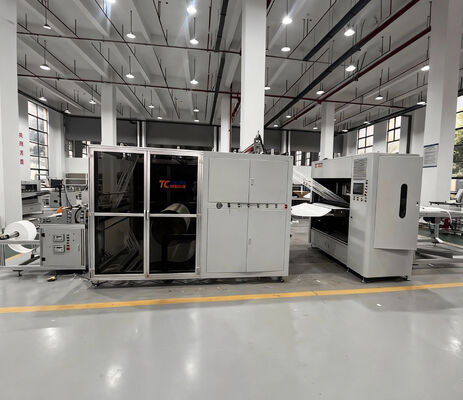 300mm Pleat Height High-Temperature Resistant Glass Fiber Filter Paper Folding Production Line