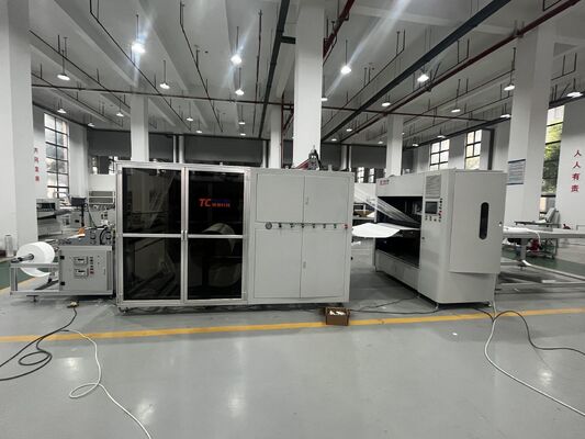 High Efficiency Non Partition HEPA Glass Fiber Filter Paper Pleating Machine Hepa Air Filter Making Machine