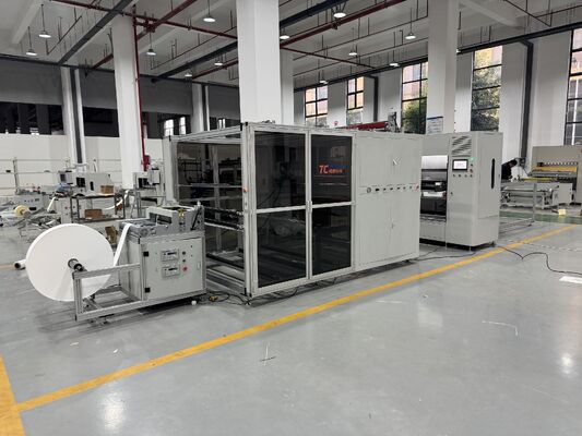High Efficiency Non Partition HEPA Glass Fiber Filter Paper Pleating Machine Hepa Air Filter Making Machine