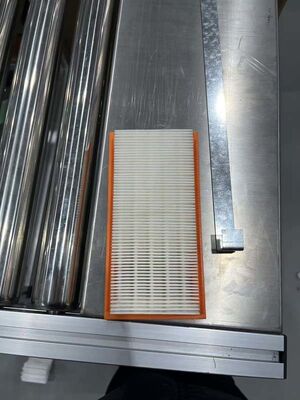 High Efficiency Automatic Folding And  Gluing  Line  For Air Filter