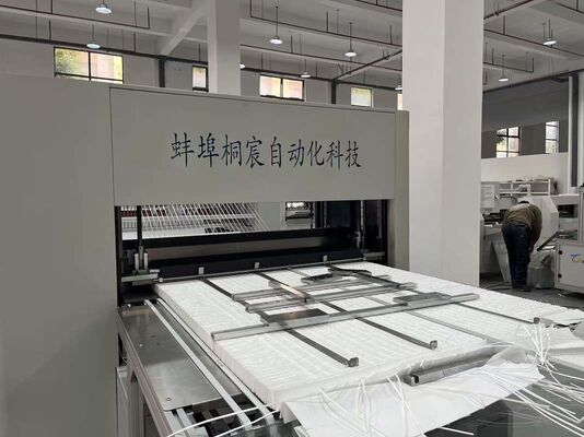 High Efficiency Non Partition HEPA Glass Fiber Filter Paper Pleating Machine Hepa Air Filter Making Machine