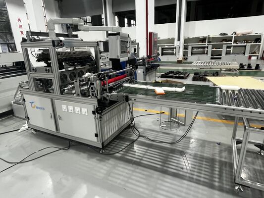 High Efficiency Automatic Folding And  Gluing  Line  For Air Filter