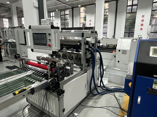 High Efficiency Automatic Folding And  Gluing  Line  For Air Filter