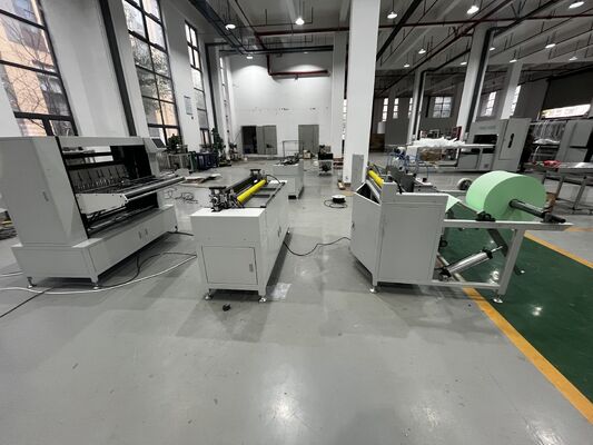 High Efficiency Automatic Knife Paper Pleating Production Line