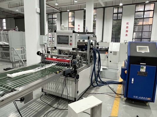 Full-auto Servo Motor Stainless Steel Frame Filter PP Gluing Machine