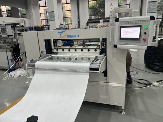 full Automatic Knife pleating Machine car filter Truck Filters  Filter Folding and gluing production line 