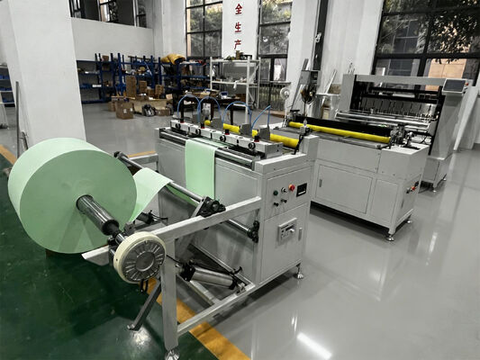 High Efficiency Full Auto Pleating Production Liner Paper Folding Machine For Filter