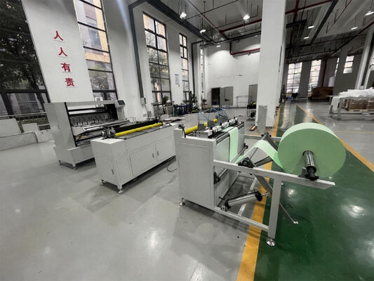 High Efficiency Full Auto Pleating Production Liner Paper Folding Machine For Filter