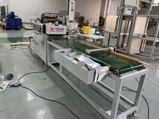 High Precision Stable Structure HEPA Filter Corrugating Machine For Aluminum