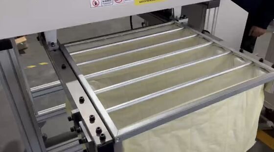 Computerized Pocket Filter Making Machine Air Filter Bags Making Machine High Efficiency