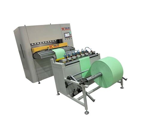 Precision-Engineered for Enhanced Durability 300mm Pleating Height Folding System for Large-Scale Production