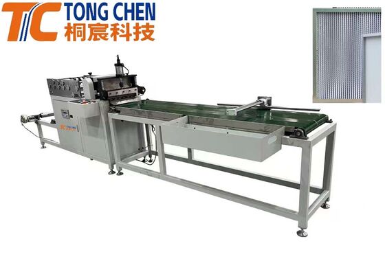 Full-Auto With Partitions Aluminium Pleating Manufacturing Machinery for High-Capacity Operations and High-Volume Production