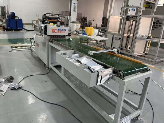 Full-Auto With Partitions Aluminium Pleating Manufacturing Machinery for High-Capacity Operations and High-Volume Production