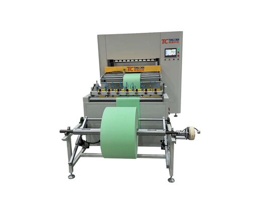 High-Speed Large Height Rapid Full-Auto Filter Pleating Equipment for Large-Scale HVAC Systems