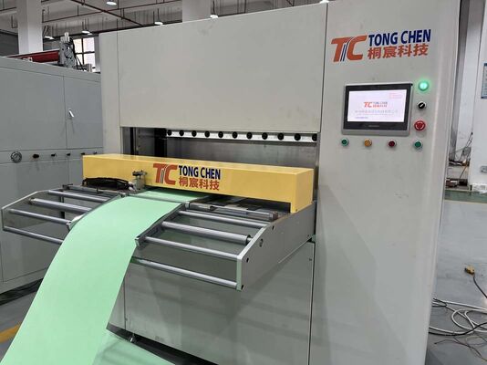 High-Speed Large Height Rapid Full-Auto Filter Pleating Equipment for Large-Scale HVAC Systems