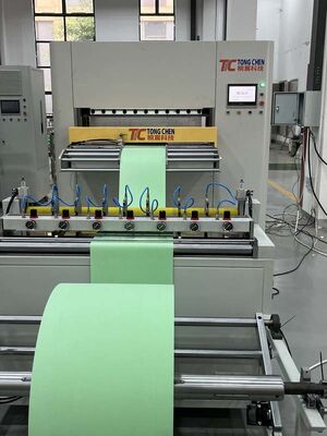 High-Speed Large Height Rapid Full-Auto Filter Pleating Equipment for Large-Scale HVAC Systems