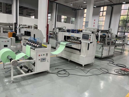 Full-auto Servo Motored Filter Folding and Gluing Machine for Industrial and Home Filters