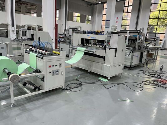 Full-auto Servo Motored Filter Folding and Gluing Machine for Industrial and Home Filters