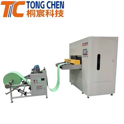 Performance-Optimized Large Pleating Height Full-auto Knife Type Filter Material Pleating Machine for Automotive Industry