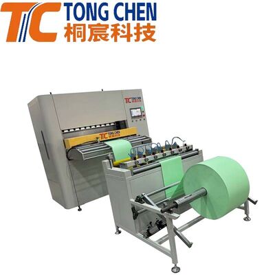 Performance-Optimized Large Pleating Height Full-auto Knife Type Filter Material Pleating Machine for Automotive Industry
