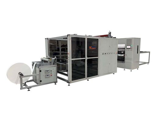 High-Efficiency and Full-auto Fiberglass Filter Material Pleating Machine for Sustainable HEPA Filter Production Processes