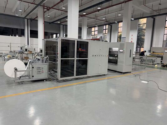 High-Efficiency and Full-auto Fiberglass Filter Material Pleating Machine for Sustainable HEPA Filter Production Processes