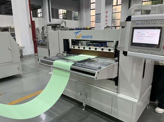 High-Capacity and Reliable Full-auto Servo Motored Knife-type Plating Machine Continuous High-Output Filter Production
