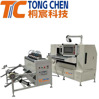 High-Capacity and Reliable Full-auto Servo Motored Knife-type Plating Machine Continuous High-Output Filter Production