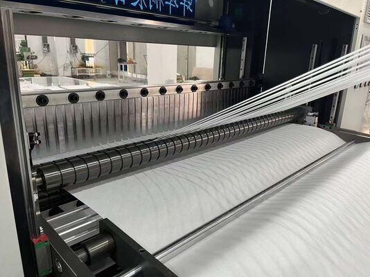 High-performance High-temperature Resistant Fiberglass HEPA Filter Element Pleating Machine With Automatic Monitoring Systems