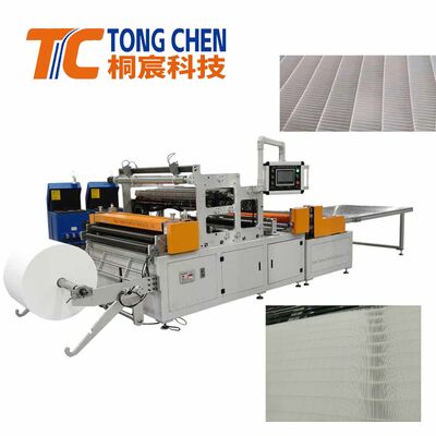 Auto Gluing Equipment for 300mm HEPA Mini Filters Fiberglass Pleating Manufacturing Line