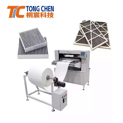 Industrial Semi-Auto Knife Pleating Machine for High-Speed Filter Element Production