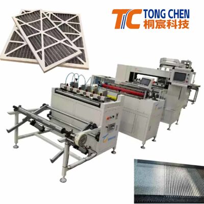 Fully Automatic PP Pleated Filter Production Line High-Efficiency Pleating & Gluing System