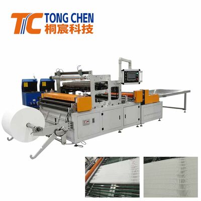 Customized Auto Gluing Solution For 300mm HEPA Mini Filters Fiberglass Pleating Manufacturing Line