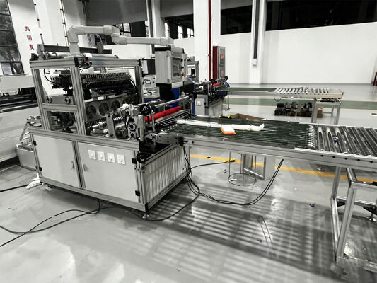 Fully Automatic Servo Driven PP Pleated Filter Production Line High Efficiency Pleating Gluing System