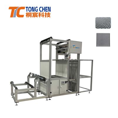 Separate HEPA Glass Fiber Pleating Machine High Precision Efficient Automatic Filter Media Folding Equipment