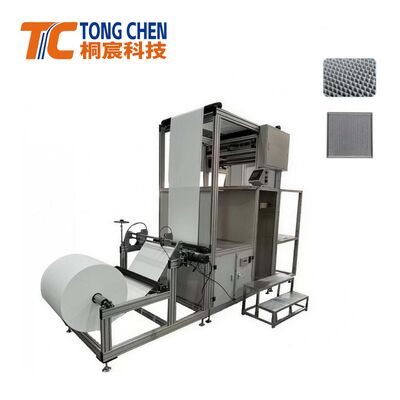 Aluminum Foil Partitioned Glass Fiber HEPA Filter Paper Auto Folding Production Line