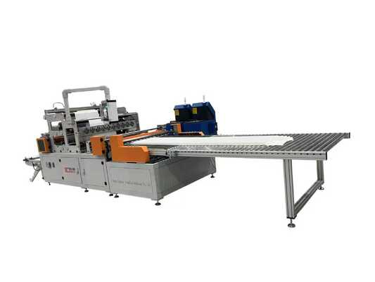 HEPA Mini Filter Pleating and Gluing Production Line-300mm Folding Height