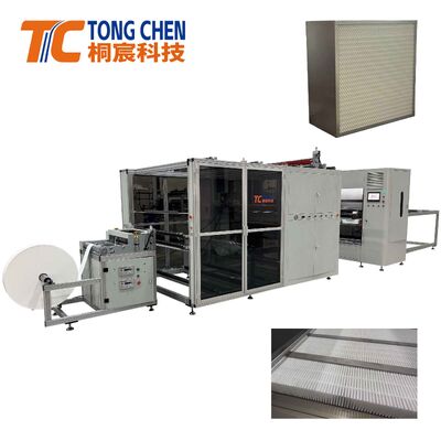 300mm Folding Height High-Temp No-Partition Fiberglass Paper Full-Auto Folding Production Line