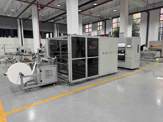 300mm Folding Height High-Temp No-Partition Fiberglass Paper Full-Auto Folding Production Line