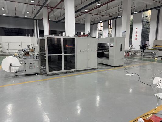 300mm Folding Height High-Temp No-Partition Fiberglass Paper Full-Auto Folding Production Line