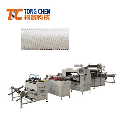 Fully Automatic Servo Driven PP Pleated Filter Production Line High Efficiency Pleating Gluing System