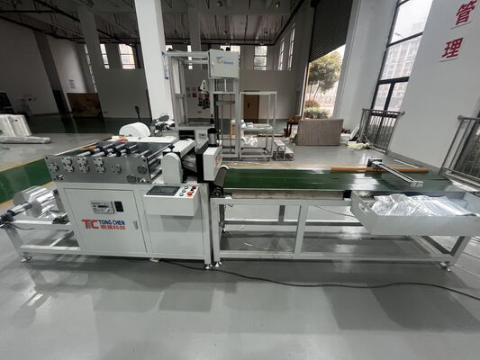 Auto Feeding Corrugated Forming Machine For Aluminum Foil Or Paper Foil Manufacturing
