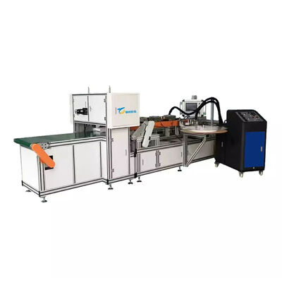 Fully Automatic Continuous Pneumatic Edge-Gluing Machine for Filter Element Production