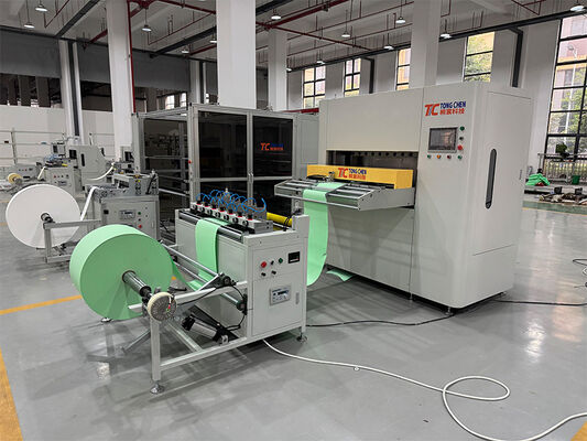 300mm Pleat Height Fully Automatic HEPA Filter Paper Precision Pleating Production Line